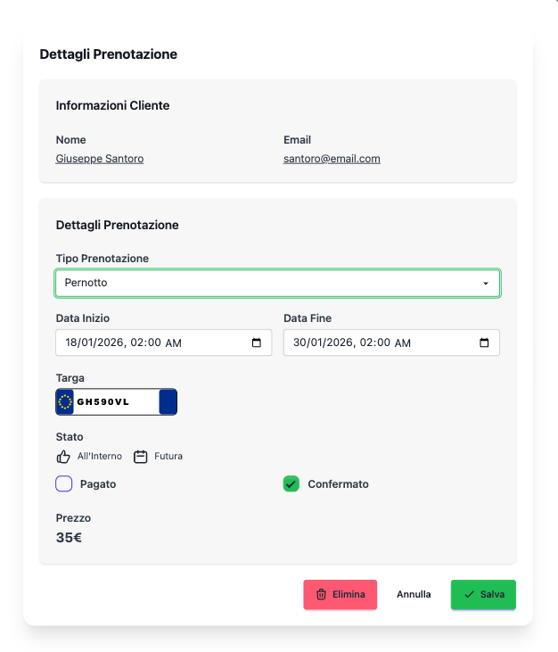 Dashboard CamperGate - Screenshot 5