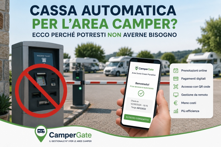 Cassa automatica per l'area camper? Ecco perché potresti non averne bisogno